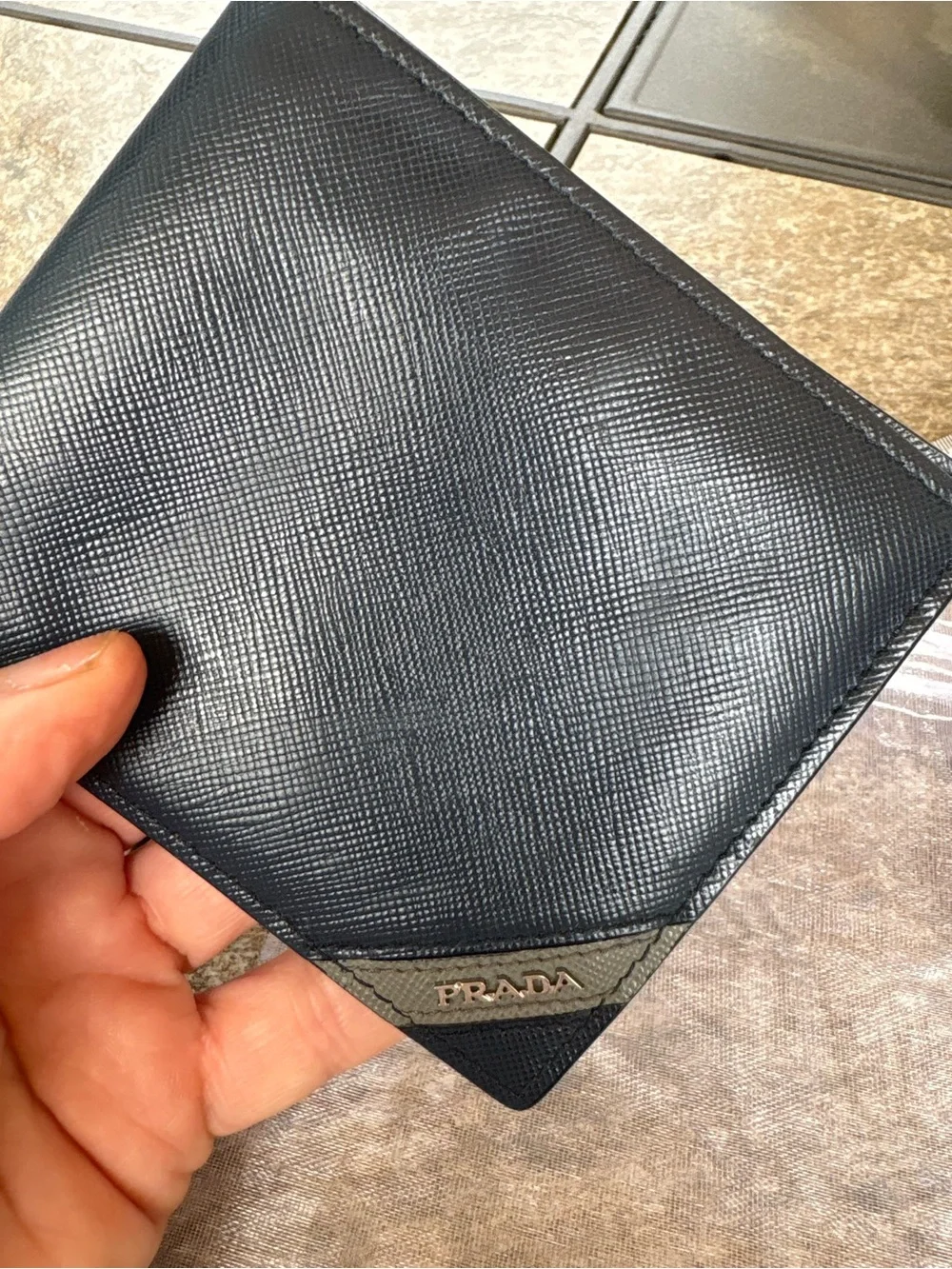 Prada saffiano leather